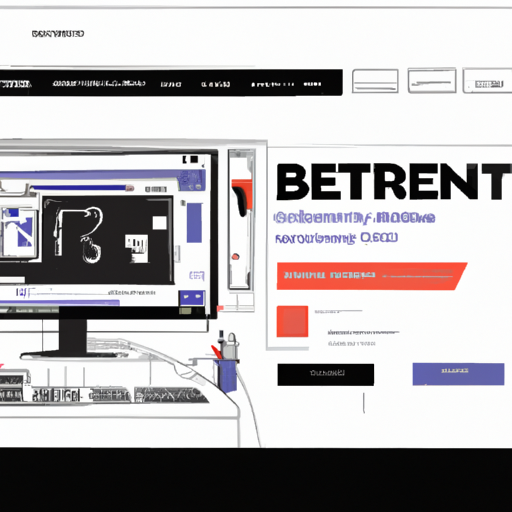 איור של דף הבית של Betnet77 המציג את הממשק הידידותי למשתמש שלו